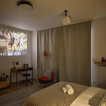דירה Zene Vinyl Record Player & Projector *
